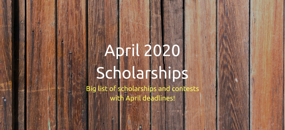 April 2020 Scholarships