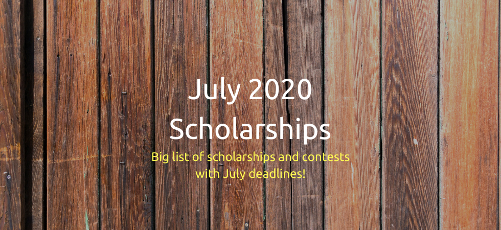 July 2020 Scholarships