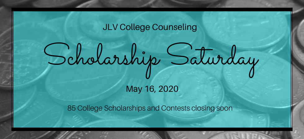 Scholarship Saturday – May 16, 2020