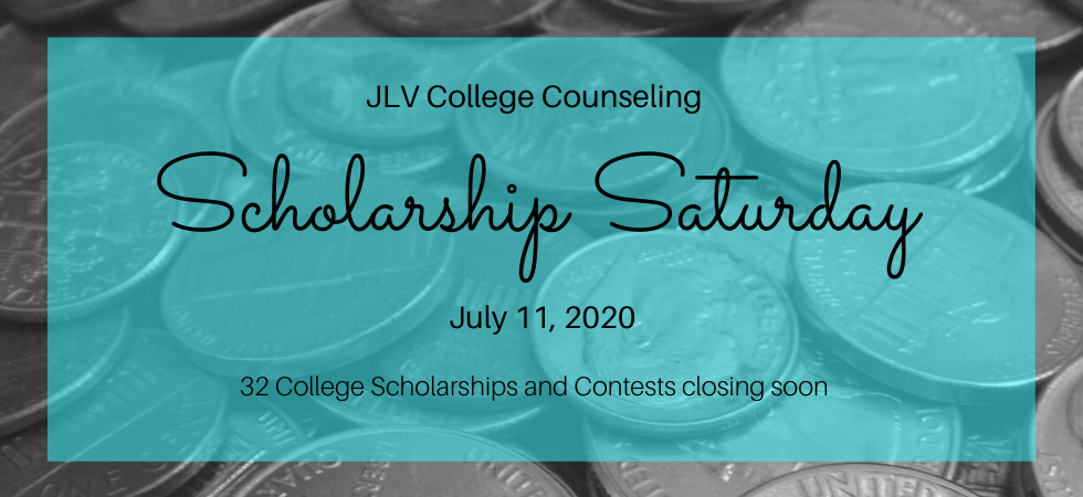 Scholarship Saturday – July 11, 2020