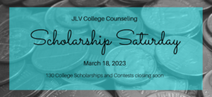 Scholarship Saturday – March 18, 2023