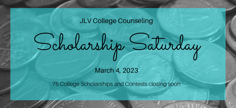 Scholarship Saturday – March 4, 2023