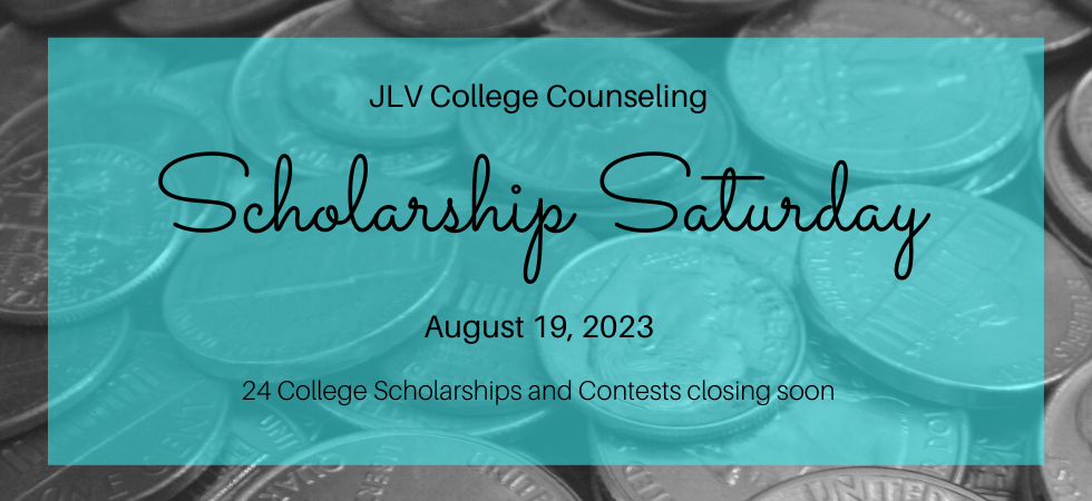 Scholarship Saturday – August 19, 2023