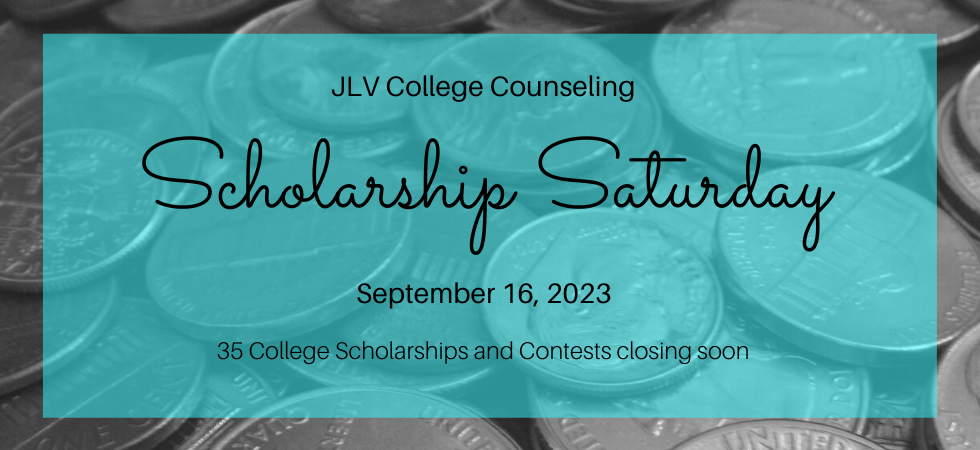 Scholarship Saturday – September 16, 2023