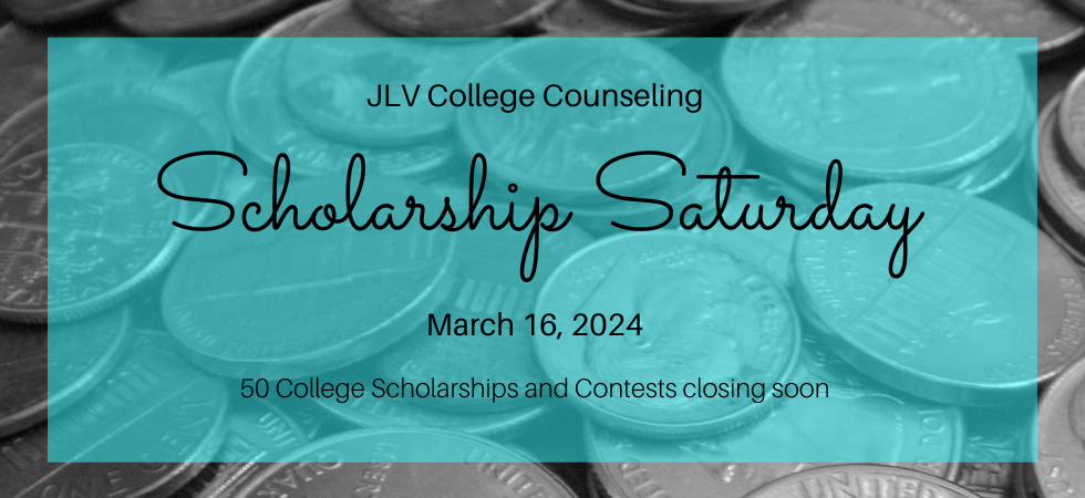 Scholarship Saturday – March 16, 2024