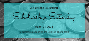 Scholarship Saturday – March 23, 2024