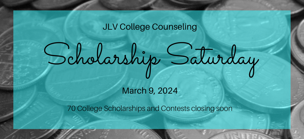 Scholarship Saturday – March 9, 2024