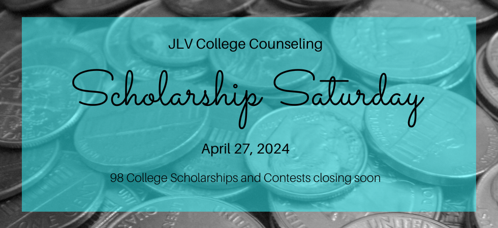 Scholarship Saturday – April 27, 2024