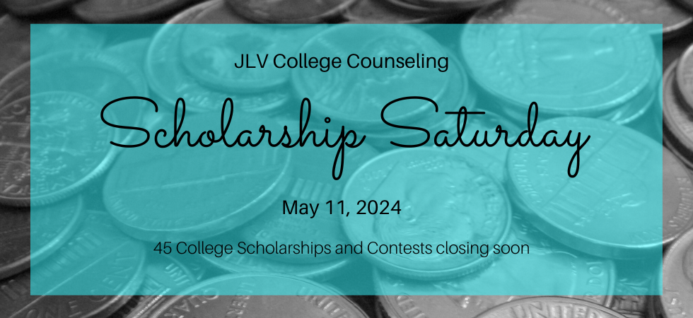 Scholarship Saturday – May 11, 2024