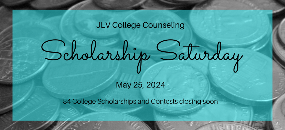 Scholarship Saturday – May 25, 2024