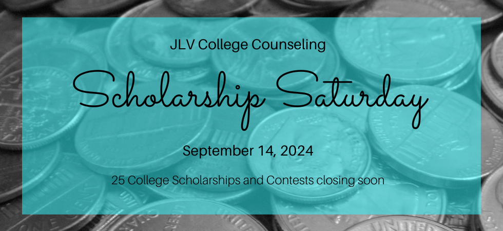 Scholarship Saturday – September 14, 2024