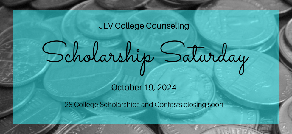 Scholarship Saturday – October 19, 2024