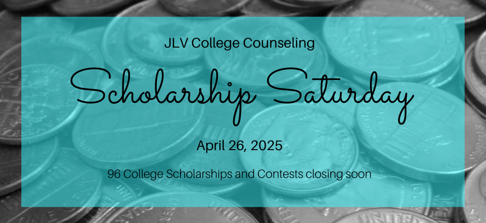 Scholarship Saturday – April 26, 2025