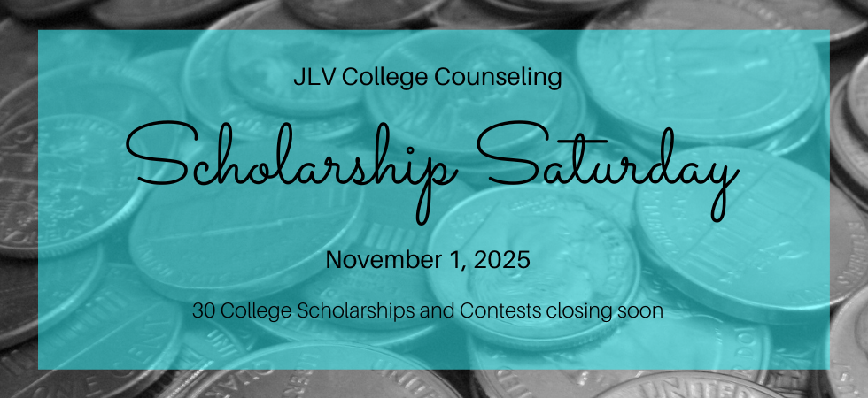 Scholarship Saturday – November 1, 2025
