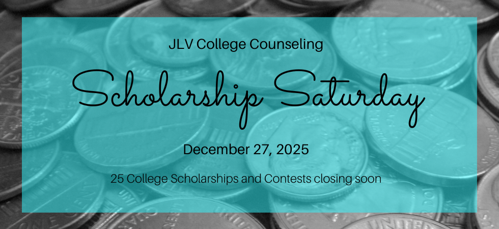 Scholarship Saturday – December 27, 2025