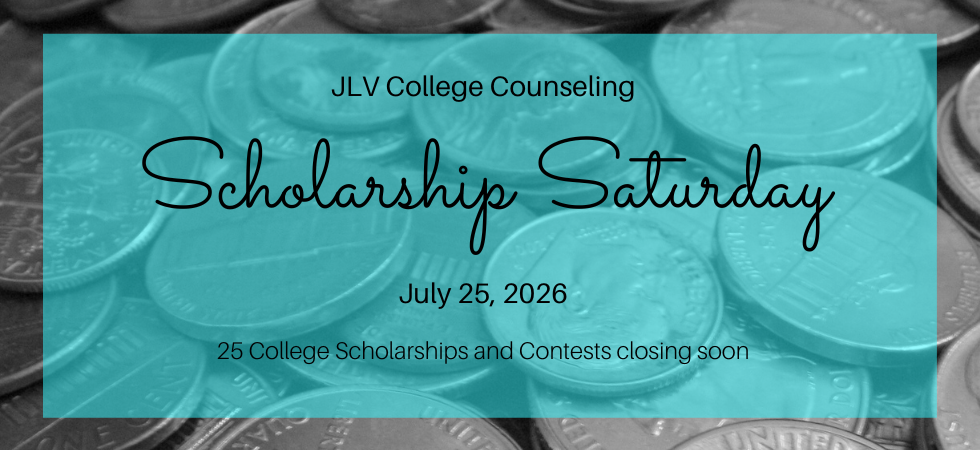 Scholarship Saturday – July 25, 2026