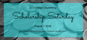 Scholarship Saturday – August 1, 2026