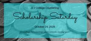 Scholarship Saturday – October 24, 2026